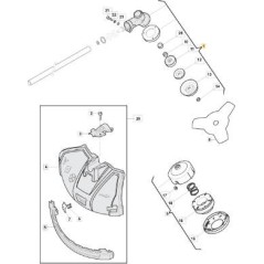 ORIGINAL STIGA GEAR HEAD - 118802460/0 | NewgardenParts.com