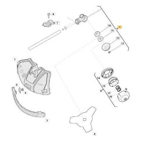 CABEZA DE ENGRANAJE ORIGINAL STIGA - 118803482/0 | NewgardenParts.com