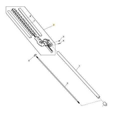 CABEZAL CORTASETOS ORIGINAL STIGA - 118802888/0 | NewgardenParts.com