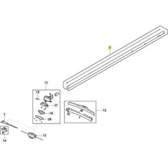 ÜBERTRAGUNGSROHR BC 700 D LI 48 ORIGINAL STIGA - 118811296/0 | NewgardenParts.com
