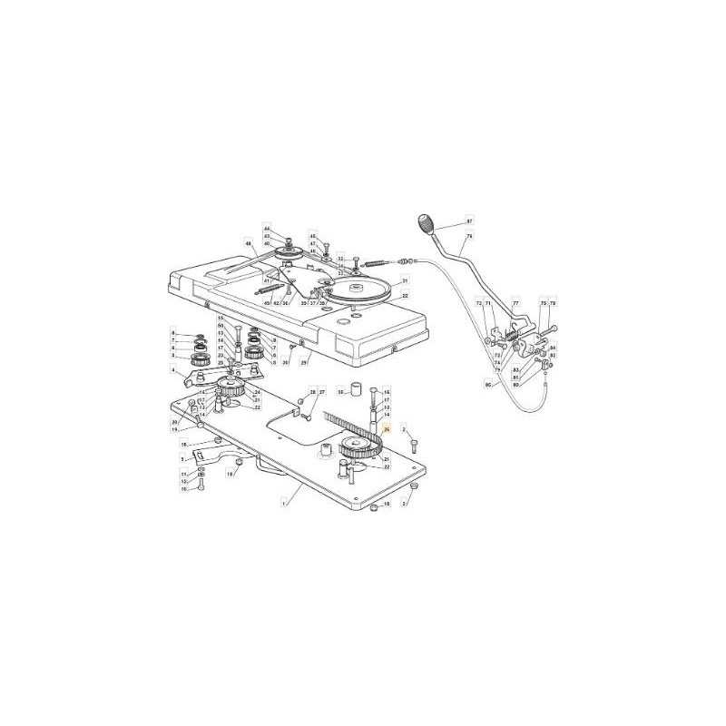 Correa dentada tractor cortacésped CASTELGARDEN 35065600 TC 102