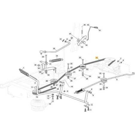 ORIGINAL STIGA correa de tractor de césped 1330m - bt84 135062018/0 | NewgardenParts.com