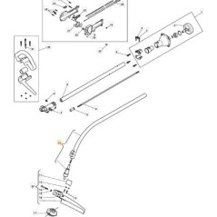 TUBO TRASMISSIONE ORIGINALE STIGA - 118802046/0 | NewgardenParts.com