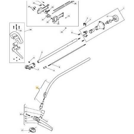 TUYAU DE TRANSMISSION ORIGINAL STIGA - 118802046/0 | NewgardenParts.com
