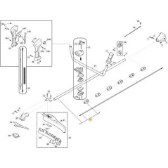 TUBO TRASMISSIONE ORIGINALE STIGA - 118805469/0 | NewgardenParts.com