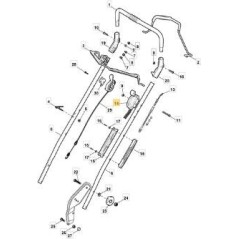 ACC.CAPROT60 L-1030 x HONDA (D25) ORIGINAL STIGA - 181007199/0 | NewgardenParts.com