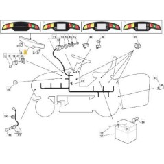 ORIGINAL STIGA MOBILER ARERATOR-BAUM – 1319-1704-01 | NewgardenParts.com