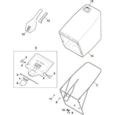 MP2 CANVAS BAG PACK ORIGINAL GRAY COLOR STIGA - 181102443/0 | NewgardenParts.com