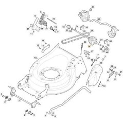 GR.TRAZIONE MC600 MONOV. MP2 ORIGINALE STIGA - 181003118/0