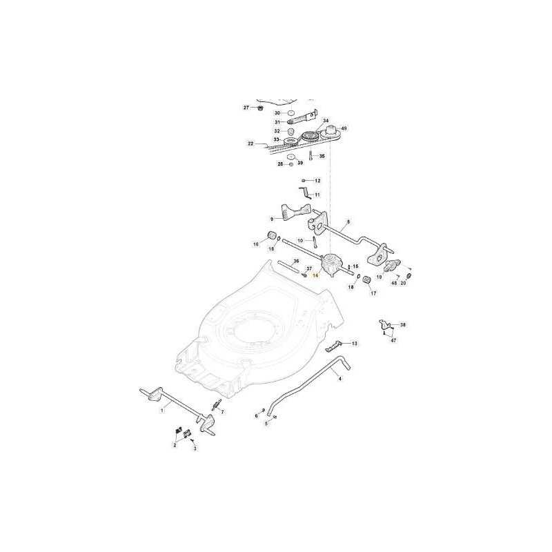 F.R. TRACTION GR. AVEC BOUTON CENTRAL ORIGINAL STIGA VAR.MP1 - 181003116/0
