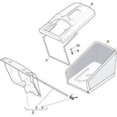 HYBRID-CANVAS-TASCHE.WIP ALU STIGA (RINF) ORIGINAL STIGA - 181102447/0 | NewgardenParts.com