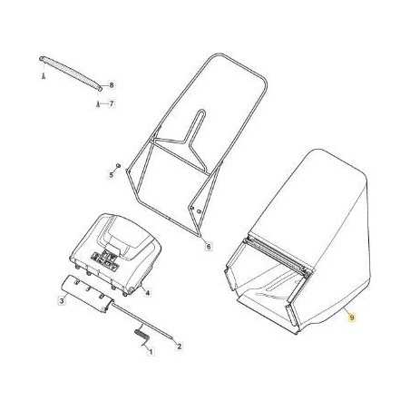 BOLSA DE LONA PARA MP2 ROL. MONTURA DE LONA NEGRA. ESTIGA ORIGINAL - 181102406/0 | NewgardenParts.com