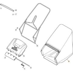 CANVAS BAG MP2ROL. BLACK CANVAS STIGA ORIGINAL STIGA - 181102415/0 | NewgardenParts.com