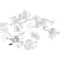 ASSALE COMPATTO HYDRO GEAR G700 ORIGINALE STIGA - 118830414/0 | NewgardenParts.com