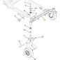 EJE DELANTERO ORIGINAL STIGA - 118830956/0