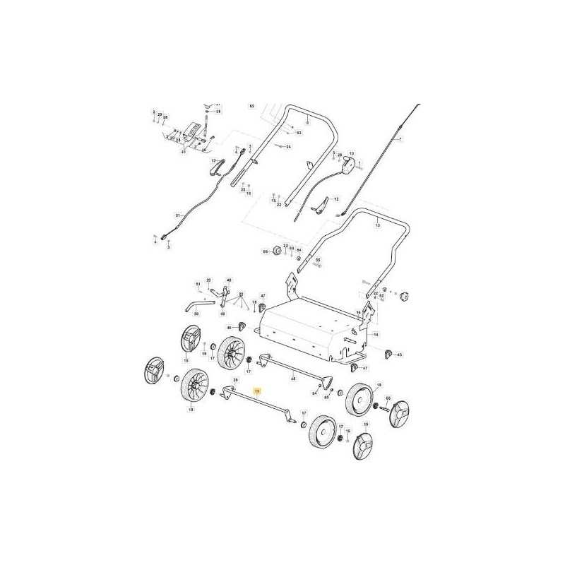 EJE TRASERO ORIGINAL STIGA - 118810250/0