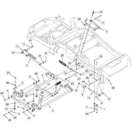 ASSE SOLLEVAMENTO PIATTO ANTERIORE ORIGINALE STIGA - 118830848/0 | NewgardenParts.com
