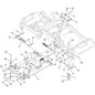 ASSE SOLLEVAMENTO PIATTO ANTERIORE ORIGINALE STIGA - 118830848/0