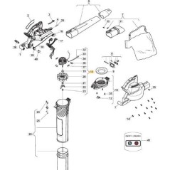 ORIGINAL STIGA ENGINE ASSEMBLY - 118810458/0