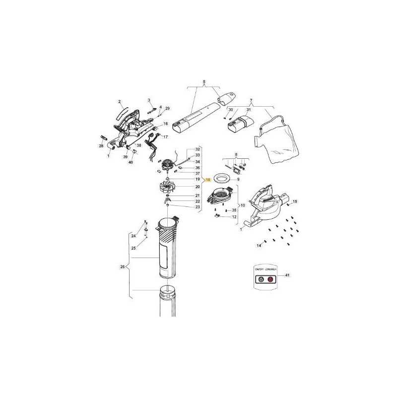 ORIGINAL STIGA-MOTORBAUGRUPPE – 118810458/0
