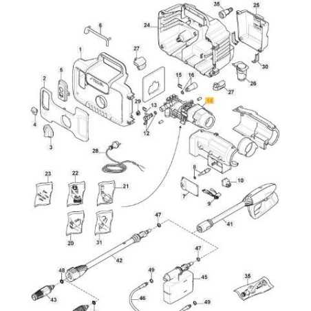 ORIGINAL STIGA PUMP + ELECTRIC MOTOR ASSEMBLY - 118821015/0 | NewgardenParts.com