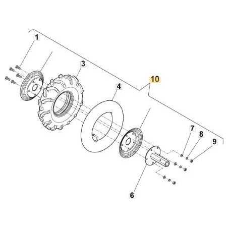 ASSIEME RUOTA ORIGINALE STIGA - 118802880/0 | NewgardenParts.com