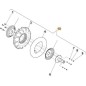 ASSIEME RUOTA ORIGINALE STIGA - 118802880/0