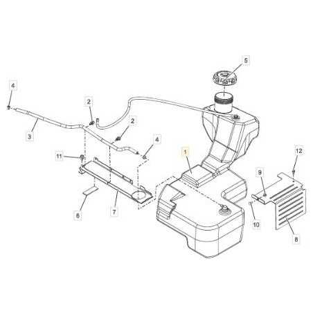 ASSIEME SERBATOIO CARBURANTE ORIGINALE STIGA - 118830774/0 | NewgardenParts.com