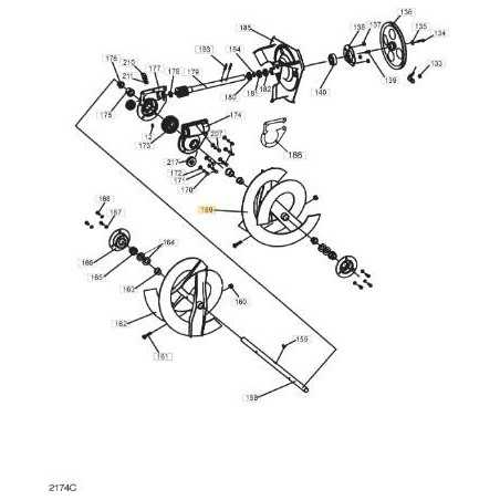 SCHNECKE RECHTS (von vorne gesehen) ORIGINAL STIGA – 1811-2562-01 | NewgardenParts.com