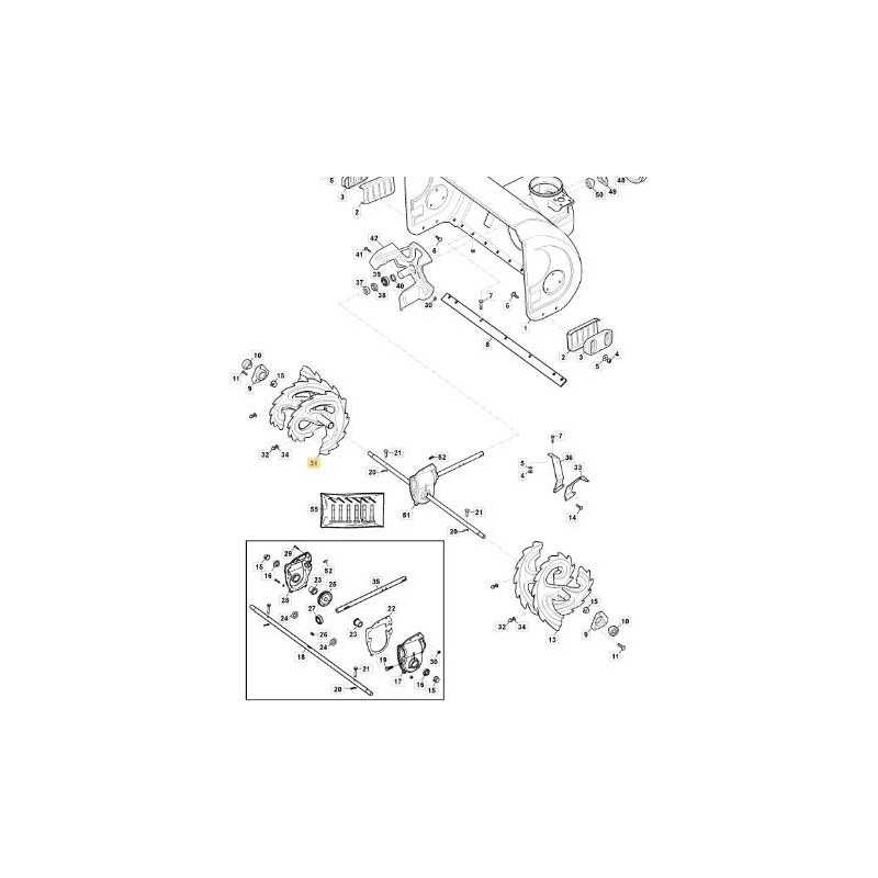 AUGER-RIGHT ORIGINAL STIGA - 1811-2984-01