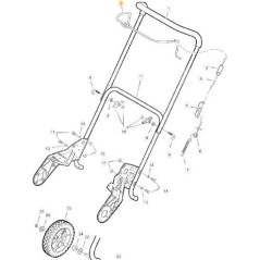 BAIL CONTROL ORIGINALE STIGA - 1812-1961-01 | NewgardenParts.com