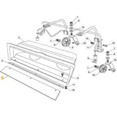 ORIGINAL STIGA RUBBER STRIP - 118800139/0