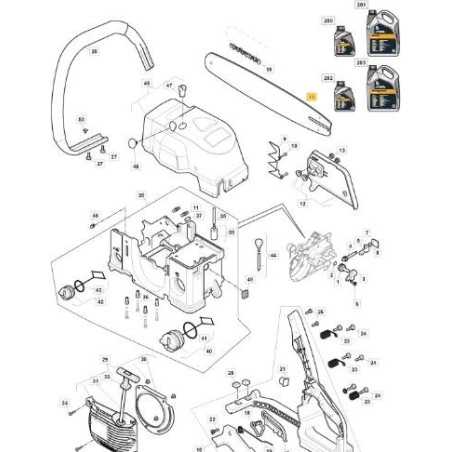 BARRE .325'' 15POUCES ORIGINE STIGA - 118800624/0 | NewgardenParts.com