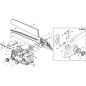 BARRE 16 40 CM 1,3 mm 3/8 UA Alpina ORIGINAL STIGA - 1421602-01A