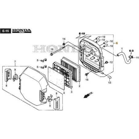 BASE FILTRO DE AIRE ORIGINAL STIGA - 118552033/0 | NewgardenParts.com