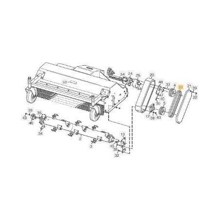 ORIGINAL STIGA-GÜRTELSATZ – 1319-3613-01 | NewgardenParts.com