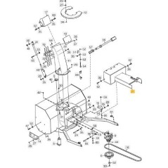 PROTECTION DE COURROIE ORIGINALE STIGA - 1319-2349-01 | NewgardenParts.com