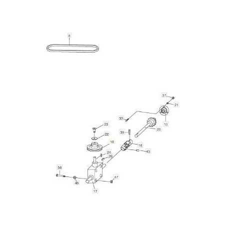 ORIGINAL STIGA BELT PULLEY - 1319-1924-01 | NewgardenParts.com
