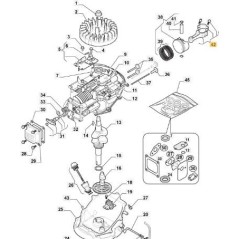 ORIGINAL STIGA-MOTOR-PLEUELSTANGE – 118551487/0