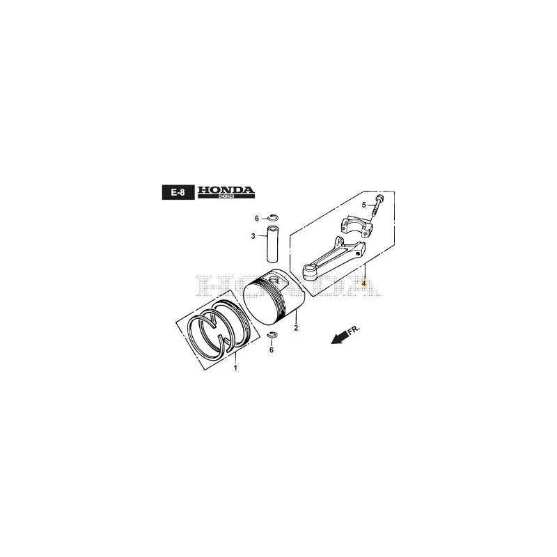 ORIGINAL STIGA ENGINE CONNECTING ROD - 118551792/0