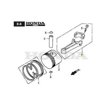 BIELLE MOTEUR ORIGINAL STIGA - 118551792/0 | NewgardenParts.com