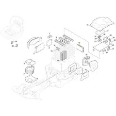 BMS-ZD V.3 (ED) PER BATTERIE LITIO 24 ORIGINALE STIGA - 118361006/0