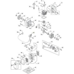 ELECTRONIC COIL 2750-71200 -RDC ORIGINAL STIGA - 123044004/0