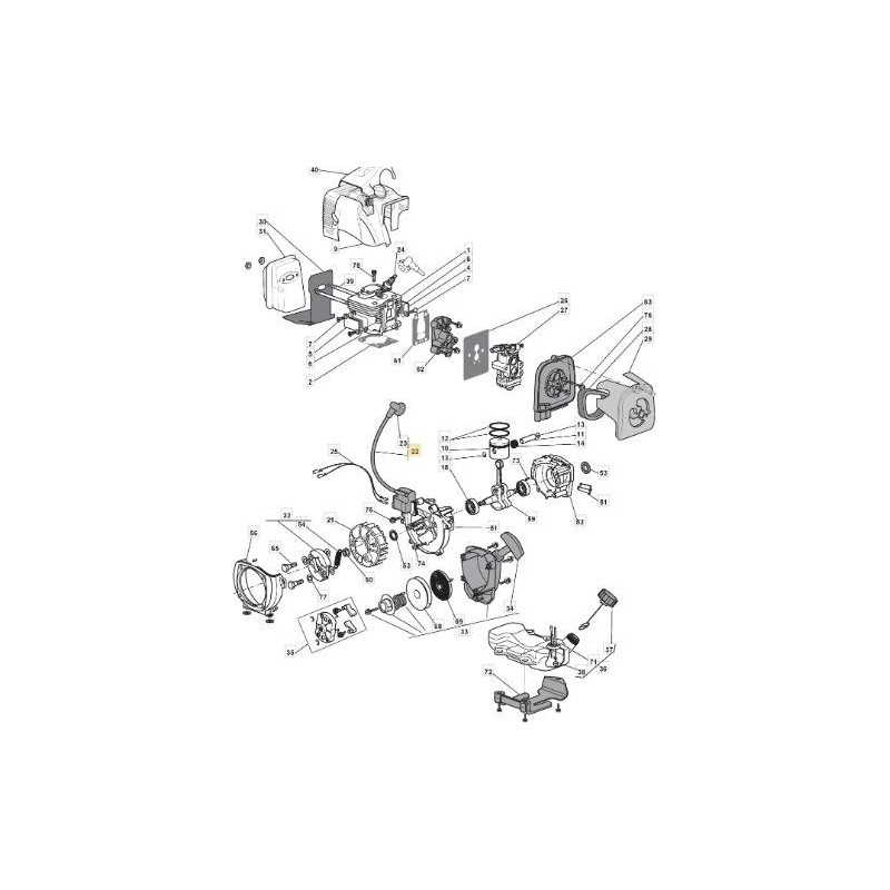 ELECTRONIC COIL KE04032AB - ORIGINAL STIGA REFILL - 123044008/0