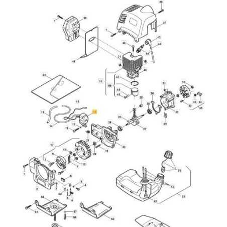 GGP CASTELGARDEN ALPINA ignition coil for brushcutter 45 52 006429 | NewgardenParts.com