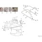 HARNESS REMOVABLE PART ZTR ORIGINAL STIGA - 187040337/0