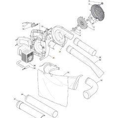 CONVOGLIATORE GIALLO BL 260H -RDC ORIGINALE STIGA - 183107500/0