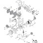 SILENCIEUX EBV260E.1.1 -RDC ORIGINE STIGA - 183740016/0