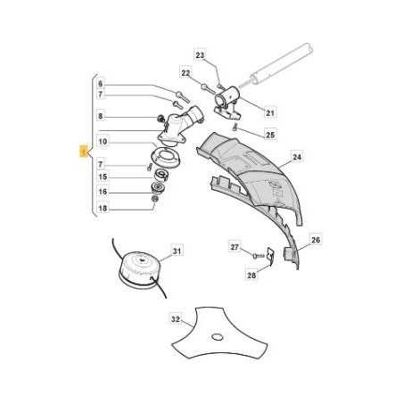 CABEZA DE ENGRANAJE CG415.3 -RDC ORIGINAL STIGA - 183820507/0 | NewgardenParts.com