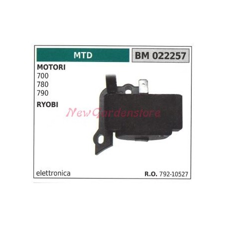 Bobina accensione MTD per motori 700 780 790 RYOBI 022257 753-04336 | NewgardenParts.com